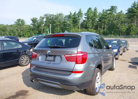 2017 BMW X3 xDrive28I из США, поврежденный, VIN 5UXWX9C53H0T08792